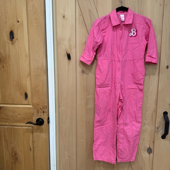 Barbie Pink Jumpsuit Kids Size Medium Barbie Costume - Picture 5 of 16